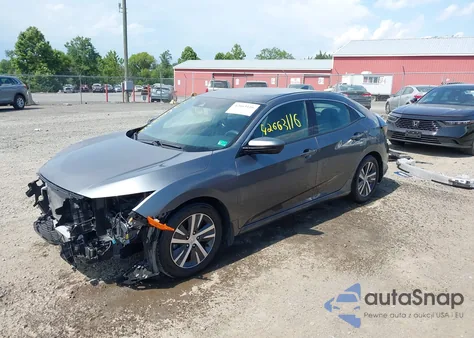 2020 Honda Civic Lx из США, поврежденный, VIN SHHFK7H31LU400987